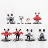 Game Doll Toy Figurine Model, Creative Decorative Ornament Model,8pcs