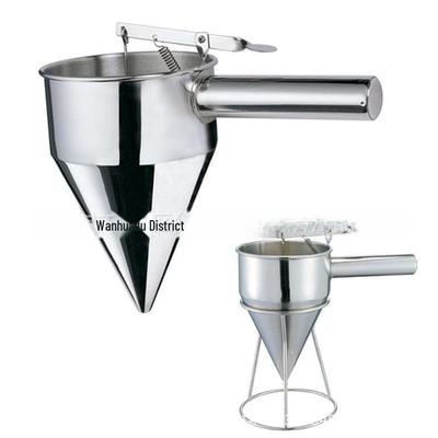 Коническая воронка из нержавеющей стали с подставкой для шариков осьминога