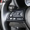 For Nissan Sentra Bluebird Sylphy 2024 Carbon Fiber Car Steering Wheel Panel Cover Trim Interior Accessories