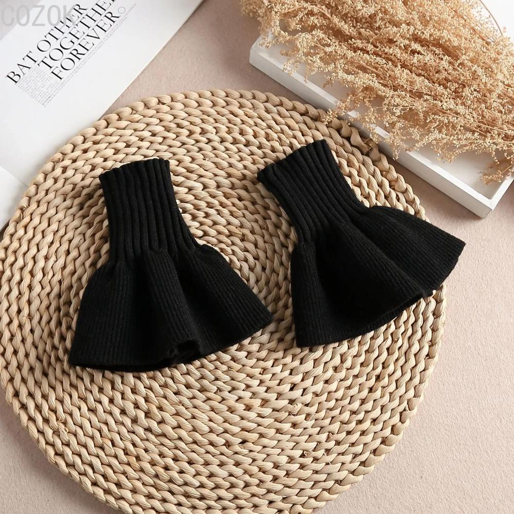 DIY Detachable Cuffs Cuff Extension Embroidery Lace Daisy Fake Sleeves Elastic Wild Wrist Pleated Organ Lolita Fake Sleeves