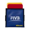 MIKASA Volleyball Warning Card (for Referees) VK Yellow/Red