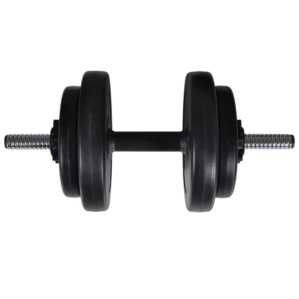 Adjustable Weight Bench with Rack Barbell and Dumbbell Set 60.5 kg