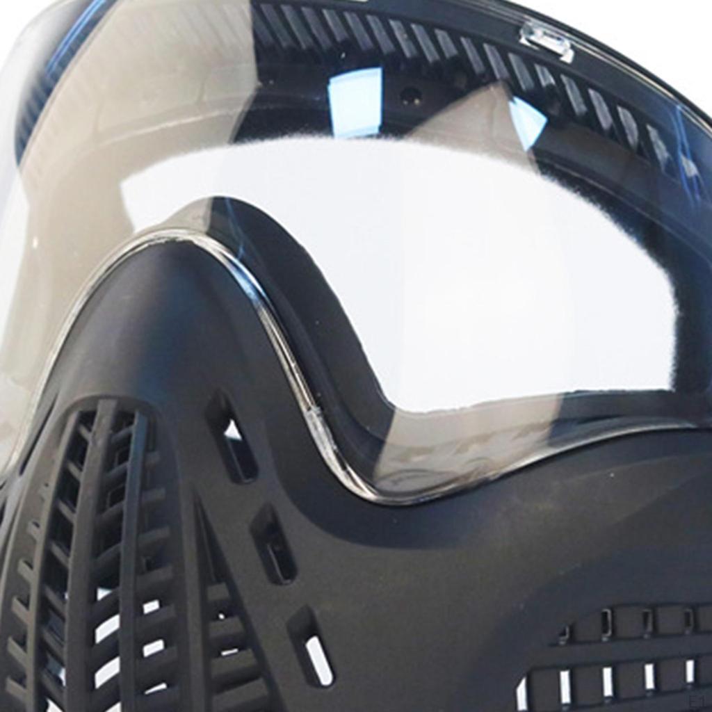 Аксессуары для наружной маски из ПК, дышащее оборудование, многофункциональное защитное снаряжение, защитная маска для лица