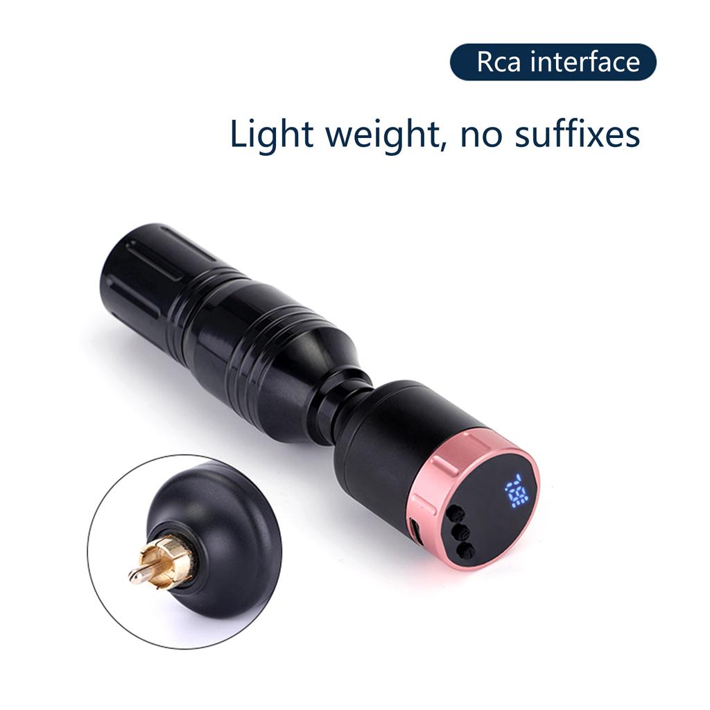 RCA беспроводной аккумулятор для татуировки блок питания для тату-машинок портативный источник татуировки 1350 мАч беспроводной аккумулятор для татуировки