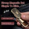 Camera Shaped Fidget Slider Hand Spinner Metal Fidget Toy Push Card Magnetic  Kids Children