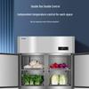 Haier Commercial 4-Door All-Freeze Kitchen Freezer