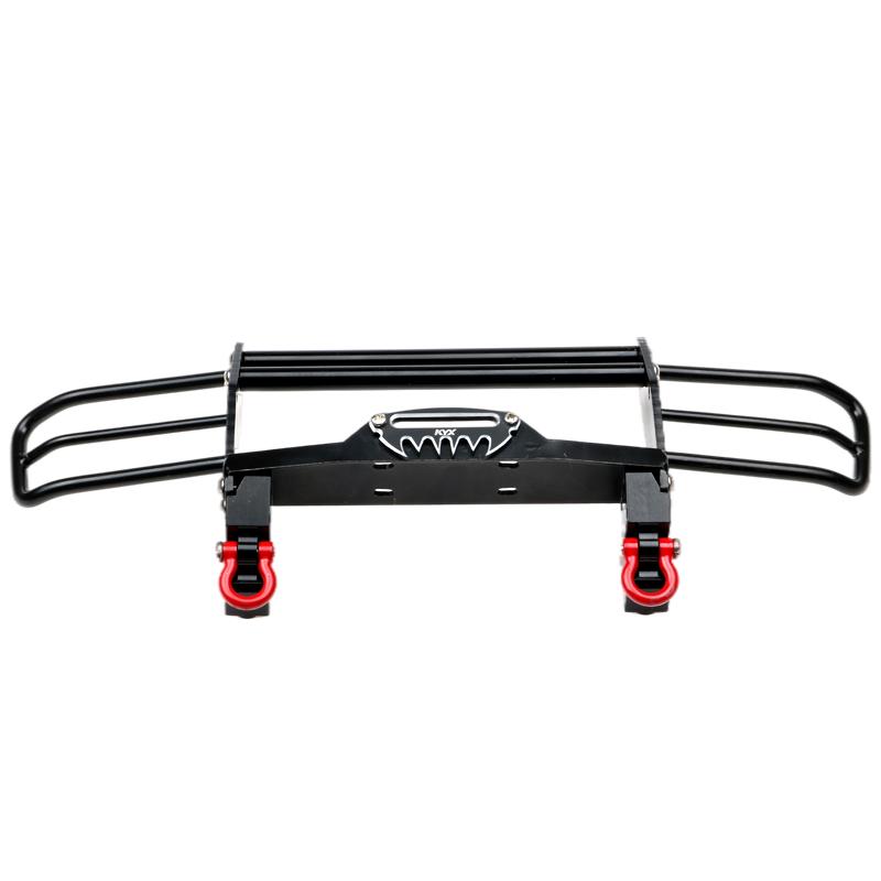 KYX Racing Alloy Front Bumper Upgrades Parts Accessories for 1/10 RC Crawler Car Traxxas TRX4 2021 Bronco