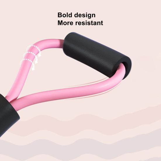 Эргономичный браслет для йоги, легко носить с собой, TPR, петля для растягивания спины, плеч, шеи, дома