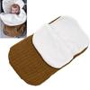 Thickened Warm Stroller Knitted Sleeping Bag for Infants and Young Children