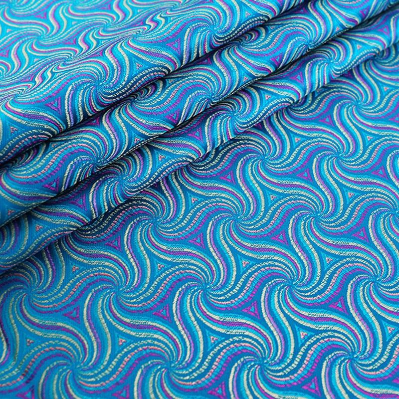 100*114cm Vintage Chinese Style Damask Fabric For Sewing Diy Hanfu Baby Clothes Wallet Scarf Garment Patchwork Material