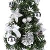 20/30/40cm Christmas Tree Tabletop Christmas Tree Hanging Decorations Pine Tree (Battery Not Included)