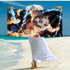 1pc Hashibira Inosuke Beach Towel, Comfortable and Thick, and Swimming/Bath/Picnic/Camping Towel, Suitable for Seaside Beaches