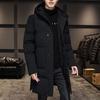 Medium To Long Length, Cotton Jacket, Men's Winter Coat, Loose Hooded Cotton Jacket, Warm and Thick, Down Cotton Jacket