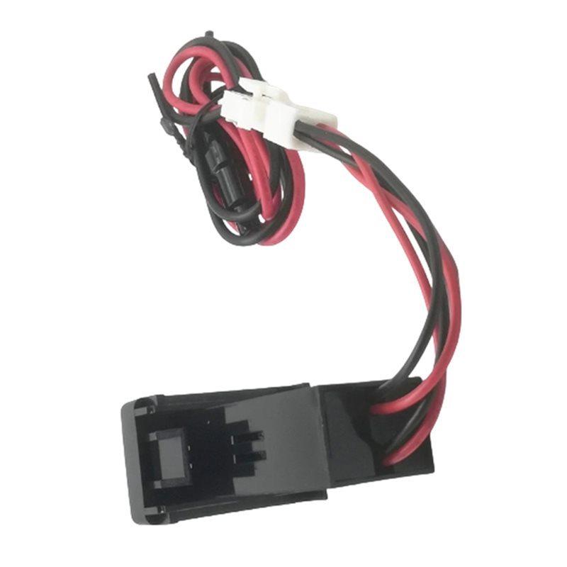 A33G-Car With Dual USB Ports Power Supply Adapter Featuring Wiring Harness Designed For VW Transport T4 Socket Blue Ligh