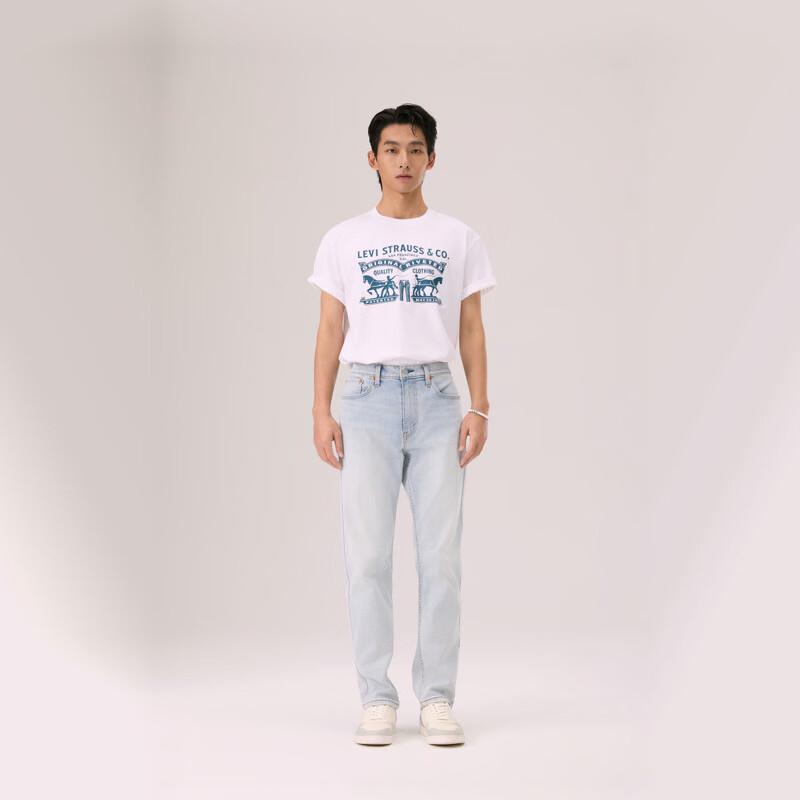 Levi's Мужская футболка Ice Cool с принтом «Две лошади»