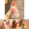 Adorable Plush Capybara Keychain For Graduates With Cute Doctor Outfit In Pink