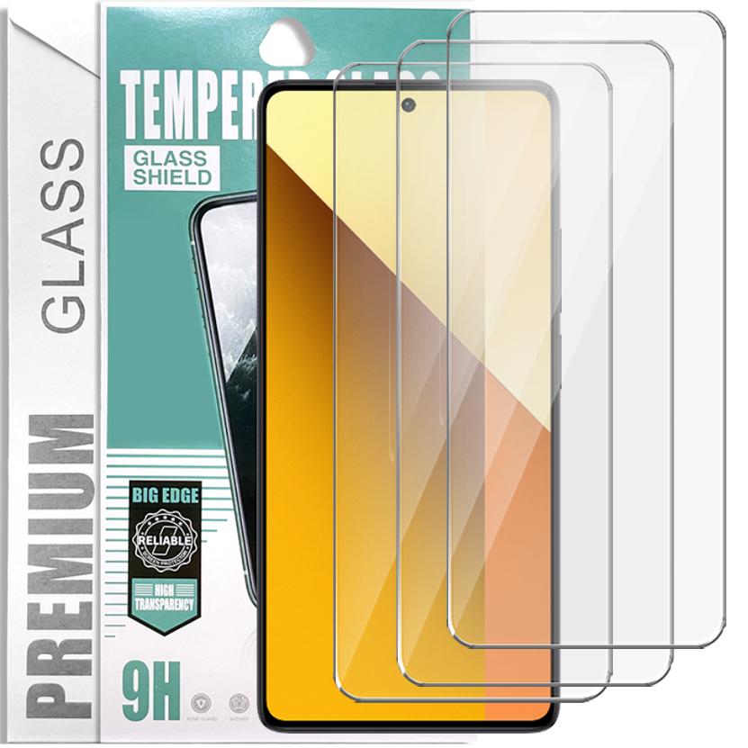 3x PremiumGlass 9H Tempered Glass for Xiaomi Redmi Note 13 5G