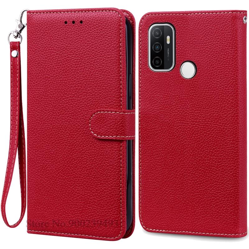 Для OPPO A53 2020 Чехол Кожаный Чехол-книжка для кошелька Для OPPO A53 Чехол OPPO A53S 4G Чехол-книжка Чехол для телефона Coque Fundas
