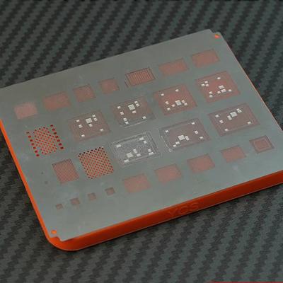 Материнская плата Микросхема BGA Трафарет Площадка Дуговая площадка Изоляционная основа CPU IC Пайка BGA Реболлинг Нанесение олова Площадка Силиконовый коврик