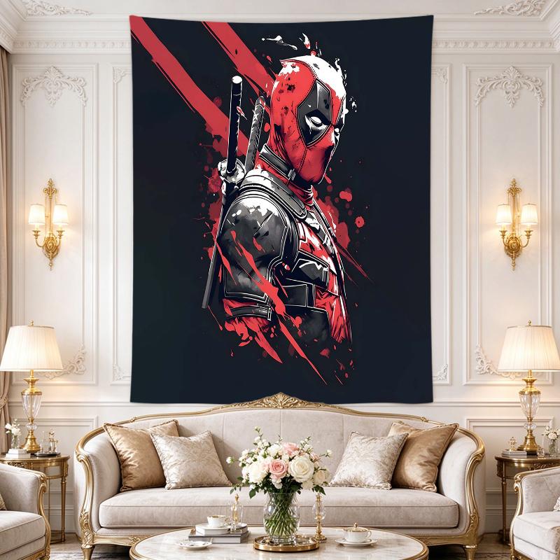 Vertical Tapestry Neji Hyuga Byakugan Anime Illustration Men Women Living Room Wall Art