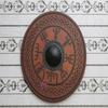 Королевский ремесленный щит викингов, ролевая игра, косплей, предмет: Средневековая кельтская деревянная резная эмблема ревизора