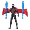 Figurine 10 cm Miles Morales Bolide de course Remix, Marvel Spider-Man VenomVersus Epic World of Action, dès 4 ans