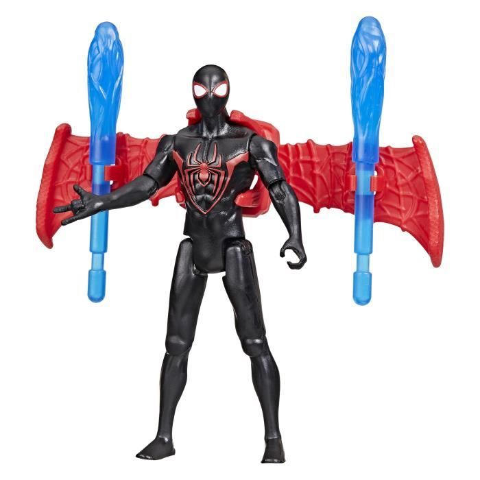 Figurine 10 cm Miles Morales Bolide de course Remix, Marvel Spider-Man VenomVersus Epic World of Action, dès 4 ans