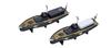 HMA Japanese Naval Ship Set 1 Resin Kit Set of 10 Internal Combustion Boats 1/350