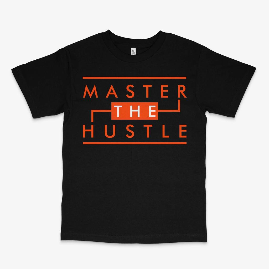 Master the Hustle Black Tee
