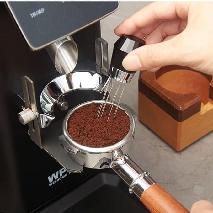 FUN COFFEE Espresso Coffee Muddler Needle Distributor, Espresso Dispensing Tool, Professional Barista Tool, Coffee Equipment for Cafes, Restaurants,
