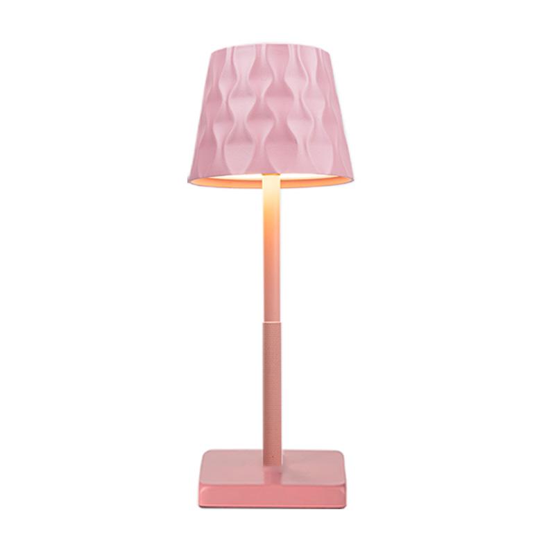 Ретро Светодиодная Настольная Лампа 3 Цвета Диммируемая Сенсорное Управление Настольный Ночник Перезаряжаемый Портативный Ночник Для Бара Декор Спальни