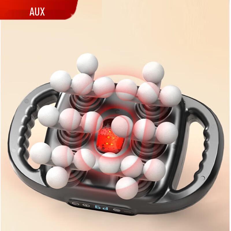 AUX 2025 Роскошный ручной массажер для шеи с глубоким воздействием, штекер CN (адаптер в комплекте)