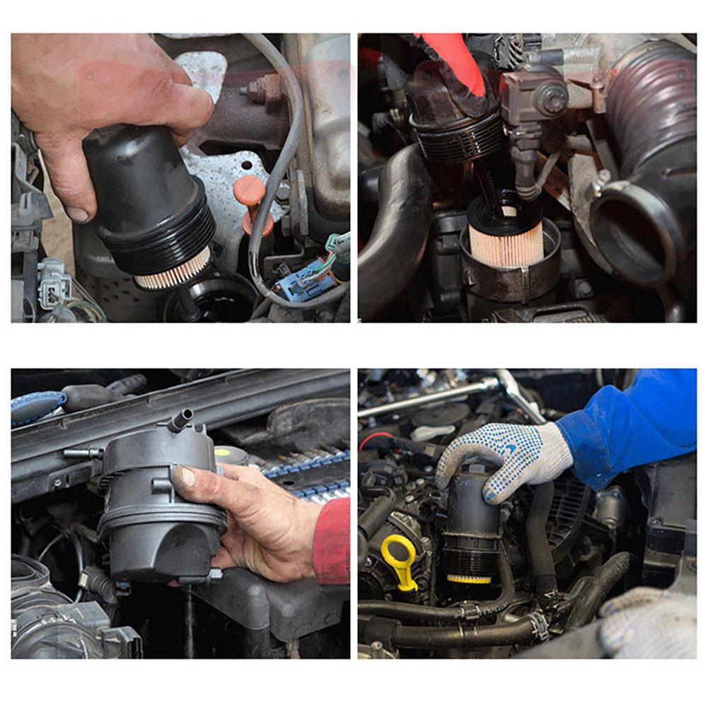 Универсальный регулируемый новый ключ для масляного фильтра с двумя челюстями, фильтр 60-80 мм, ключи для снятия фильтров, стальное литое топливо, два зажима