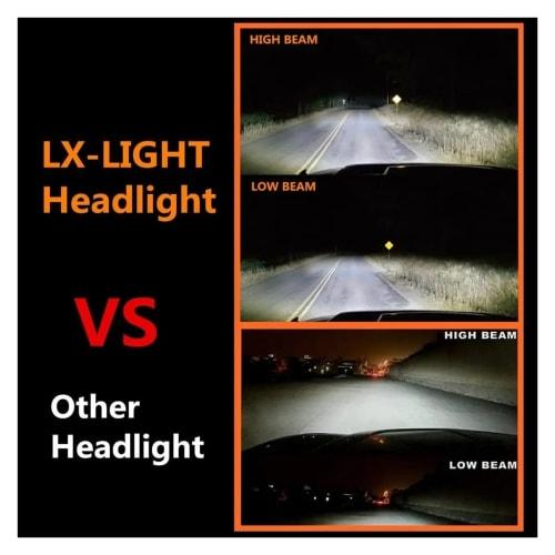 Headlamp Assembly Nissan Patrol Y60 Safari 7 Inch LED Headlight DRL Front Lamp (60W J)