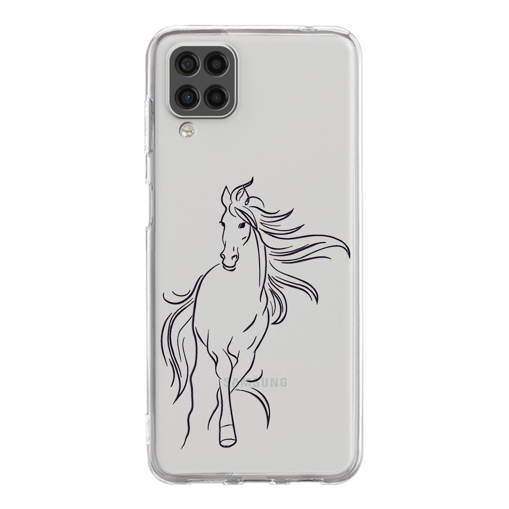 Phone Case For Samsung A13 A33 A35 A55 A73 A53 A23 A51 A71 A21S A12 A31 A41 A05s A03S A15 A25 A32 5G Cover Animal Art Horse