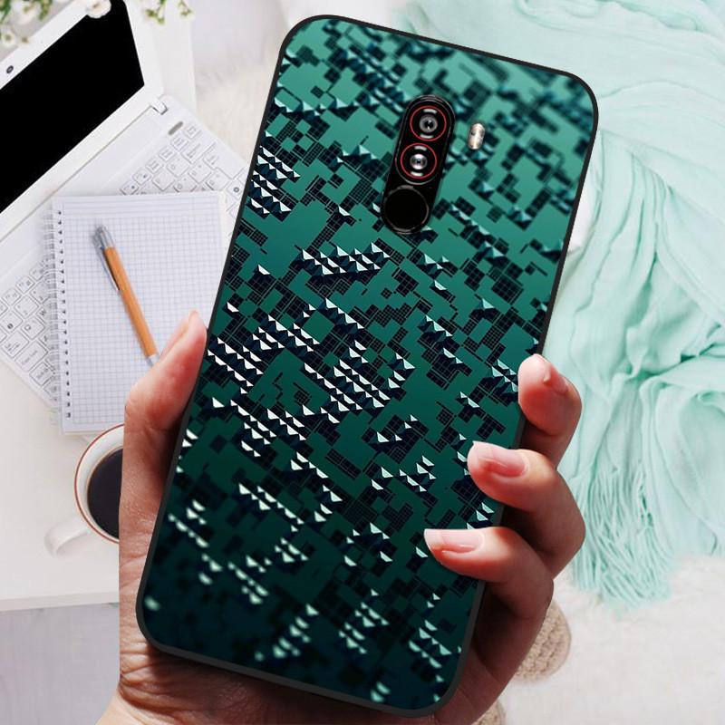 Для xiaomi mi pocophone f1 Чехлы Кот Расписной Мягкий ТПУ Силиконовый Чехол для Телефона Для xiaomi poco F1 Чехол PocofoneF1 Чехол Coque Etui