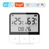 Tuya WiFi Intelligent Temperature Humidity Sensors Time Date Week Display Intelligent Home Office