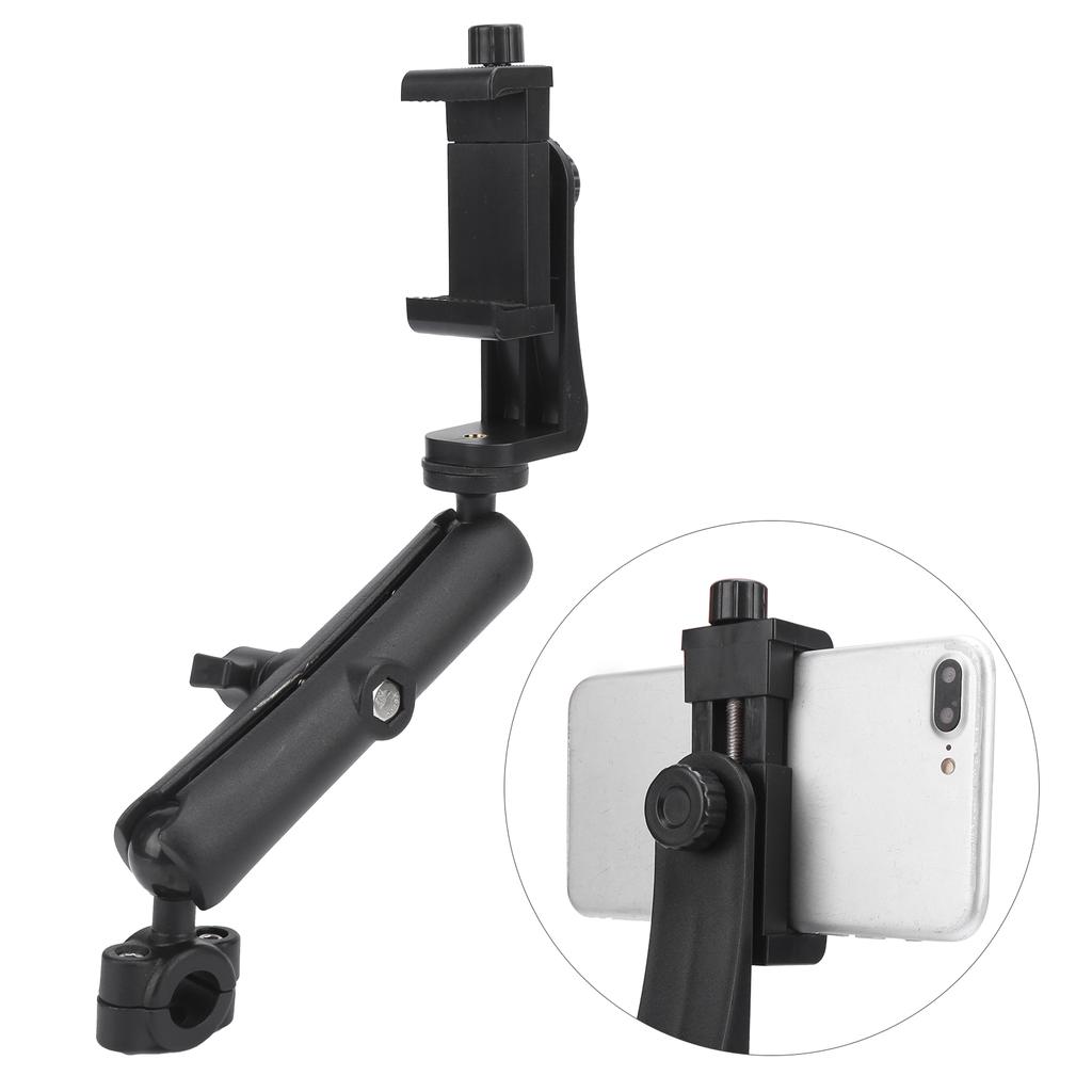Metal Motorcycle Camera Holder Handlebar Rearview Mirror Mount for Action Camera