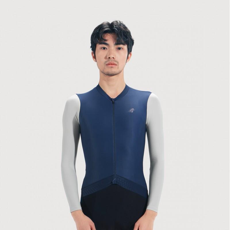 Mens Cycling Jersey Quick Dry Compression Fit Road Bike Apparel Lightweight Breathable Sportswear