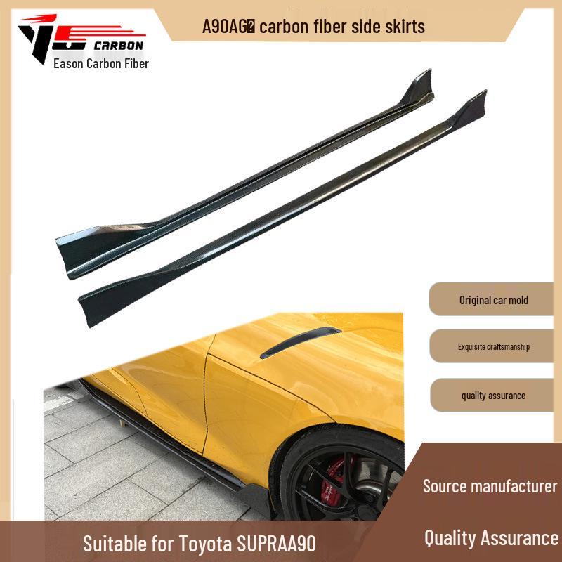 Боковые юбки из углеволокна в стиле AG для Toyota Supra A90/A91 2019-IN