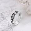 Foxanry Sun Moon Flower Open Ring for Women New Fashion Vintage Creative Design Daily Wear Jewelry Accessories Gifts