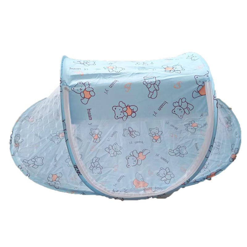 Комплект детской кроватки с москитной сеткой, спальным ковриком и подушкой (0-3 года)