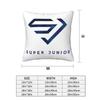 Super Junior Logo 2 Pcs Square Pillowcase Pillow Cover Cushion Decor Comfort Throw Pillow For Home Sofa