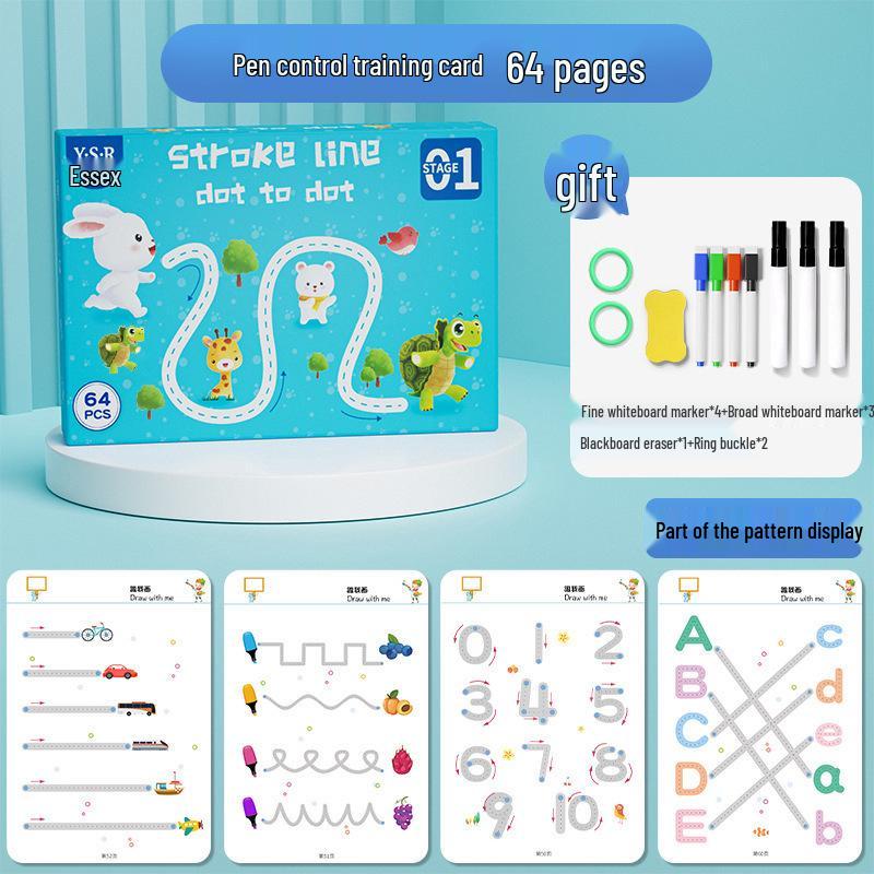 Стираемая ручка Игрушка для тренировки контроля и концентрации для детей детского сада