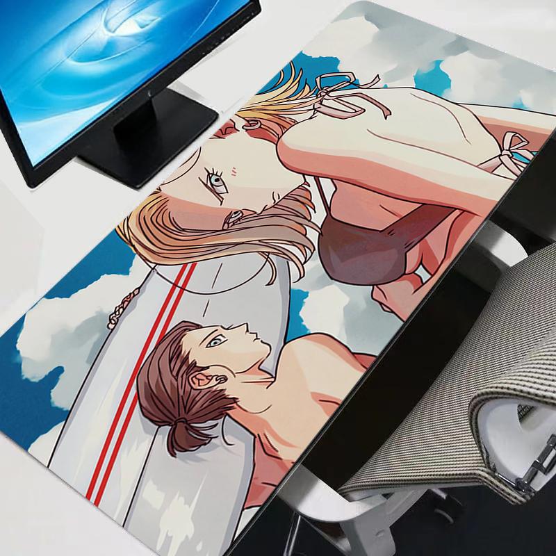 Anime Mouse Pad Dragon Ball Gamer Large Computer Notebook Pc Mousepad Carpet Gaming Accessories Keyboard Desk Mat