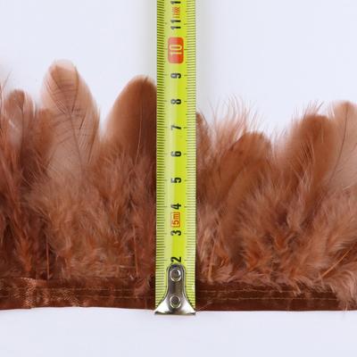 1м Натуральные куриные перья Поделки DIY Крафт Плюма для изготовления украшений Декор для костюма Свадебные аксессуары для волос Оптом Дешево