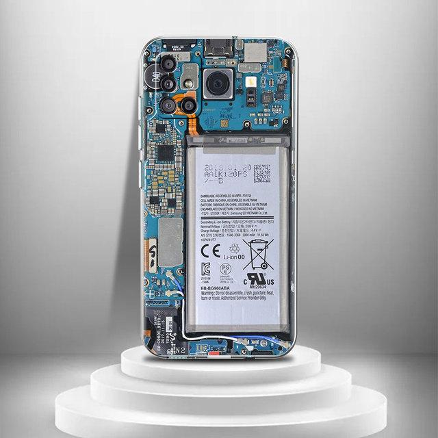 Vintage Camera Cassette Transparent Case For Samsung Galaxy A51 A71 A21s A31 A12 A32 5g A21 Eu A52 4g A41 A11 A22 Phone Cover