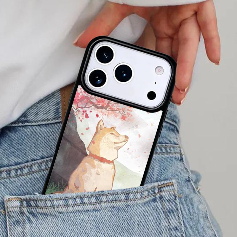 Чехол для телефона с изображением собаки Сиба-ину для iPhone 16e 15 14 13 12 17 Pro Max Plus Air 17pro Чехол Coque