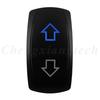 12V 20A Blue Led Car Boat Laser Rocker Switch ON OFF (ON) OFF ON OFF ON (ON) OFF ON (ON) OFF (ON) Waterproof