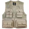 Fishing Vest Breathable Fishing Travel Mesh Vest with Zipper Pockets Summer Work Vest for Outdoor